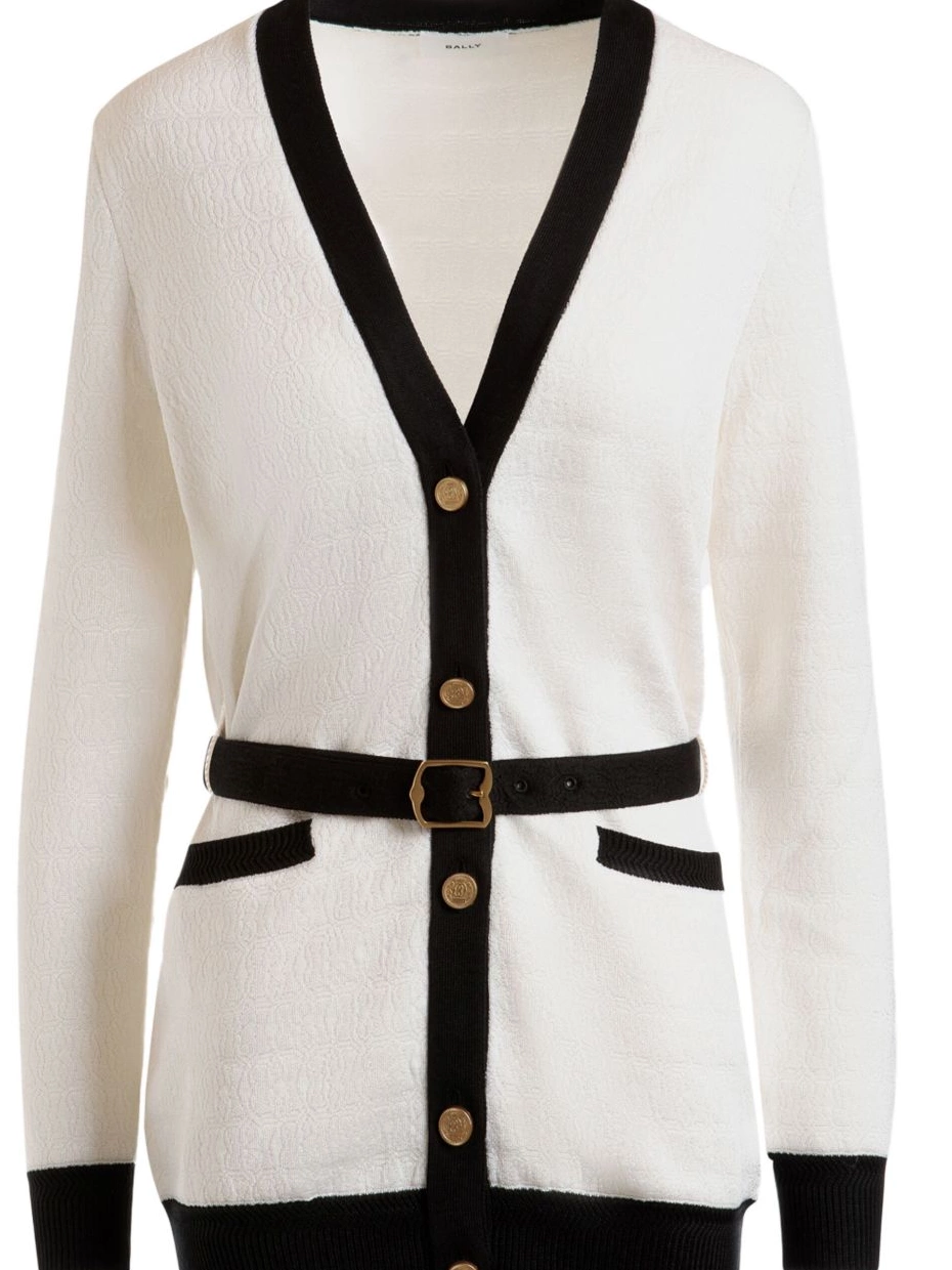 Affordable belted Women cardigan jacquard Alanui 0404
